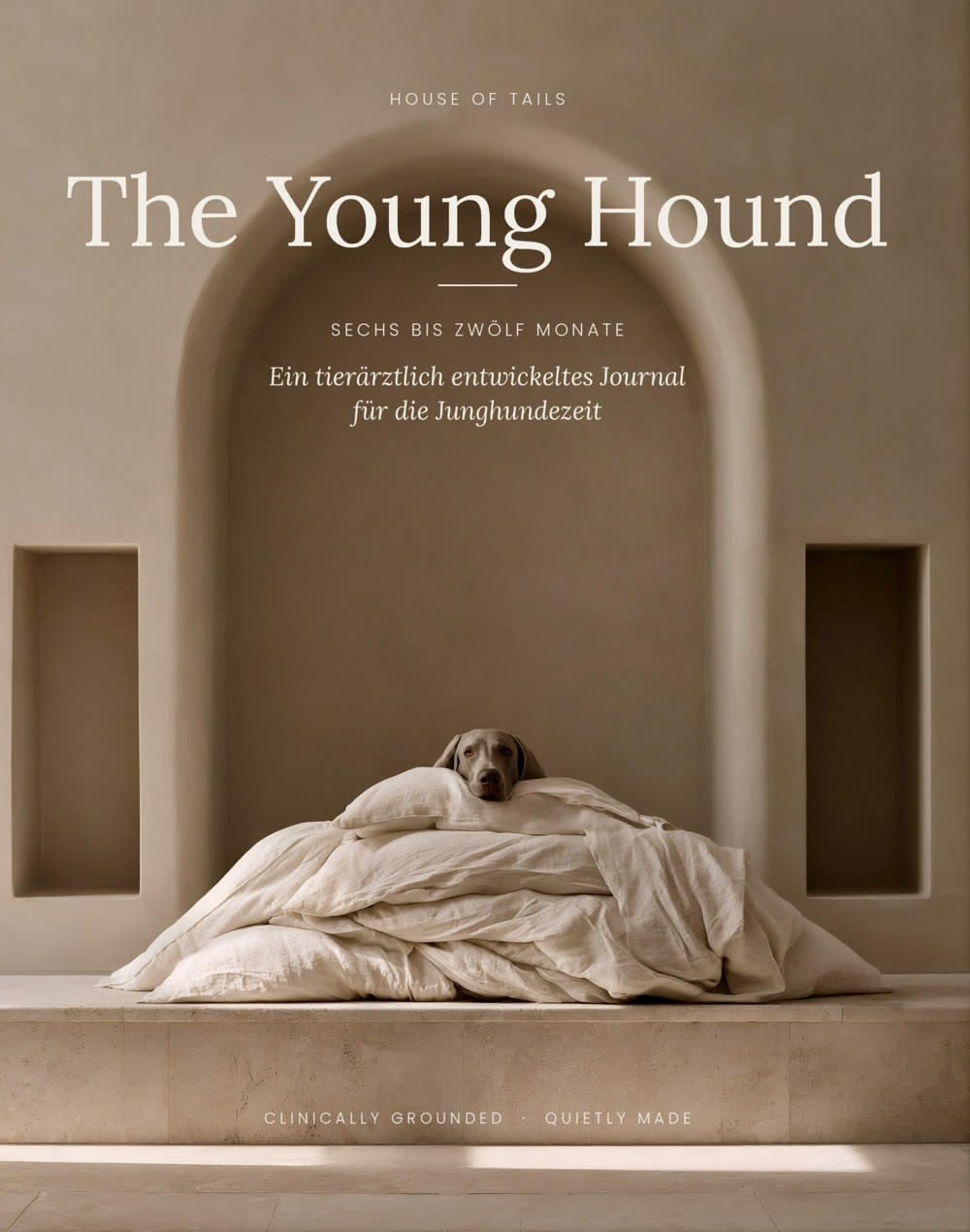 The Young Hound — Cover des tierärztlich entwickelten Junghund-Journals